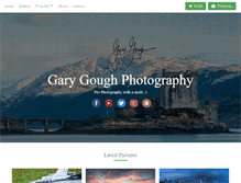 Tablet Screenshot of garygough.co.uk